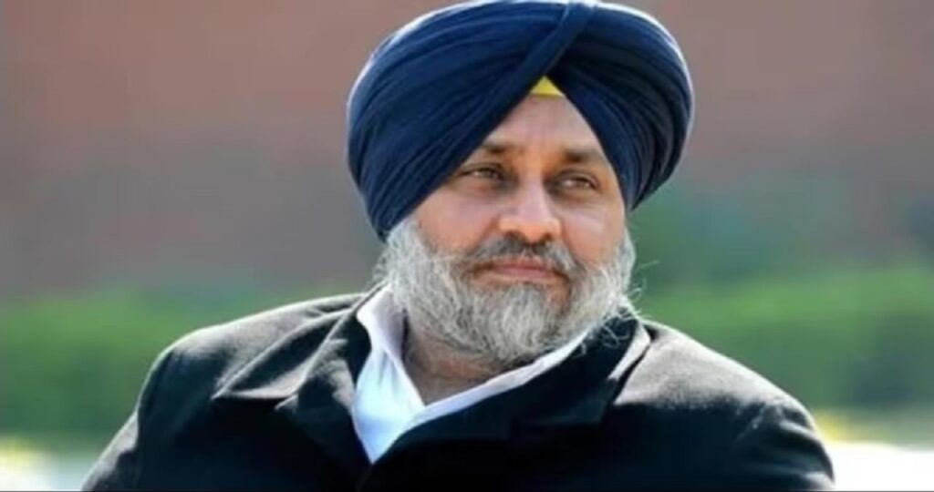 1367466 Former CM Sukhbir Badal Punished