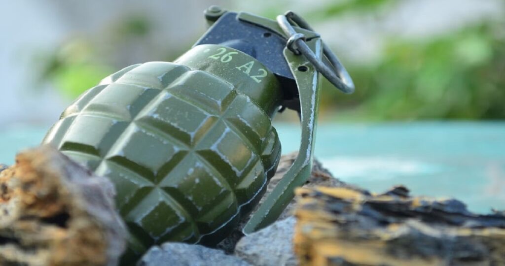 1367894 Grenade attack