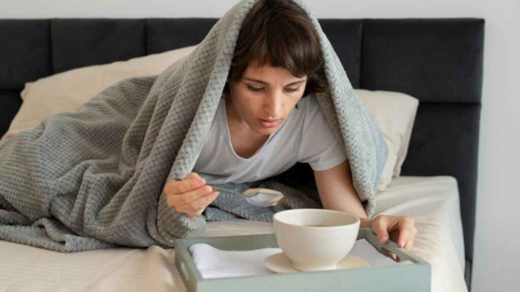 1368594 why do we feel cold after having meal
