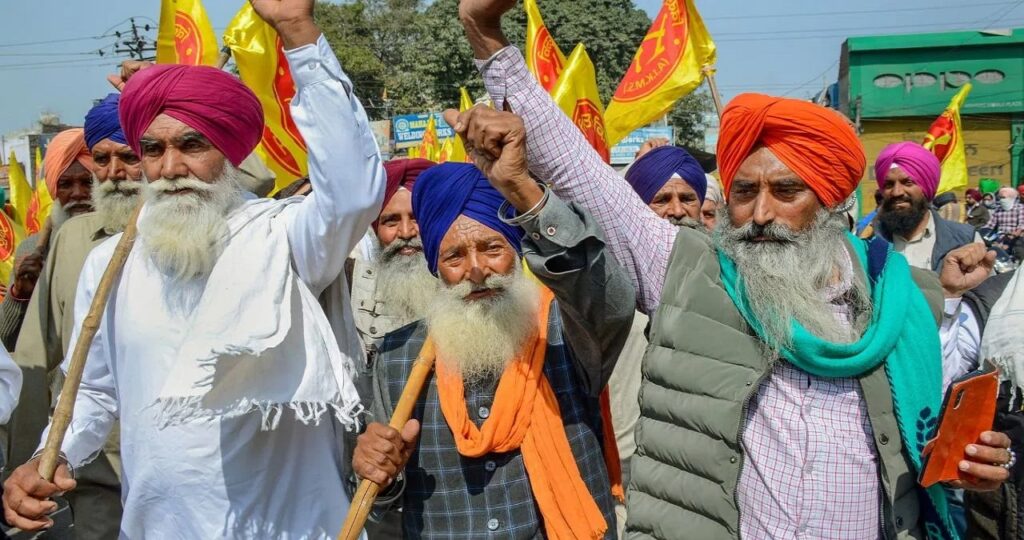 1368630 Farmers Protest to Delhi
