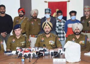 पंजाब पुलिस ने सीमा पार आतंकी मॉड्यूल का किया भंडाफोड़, 10 लोग गिरफ्तार