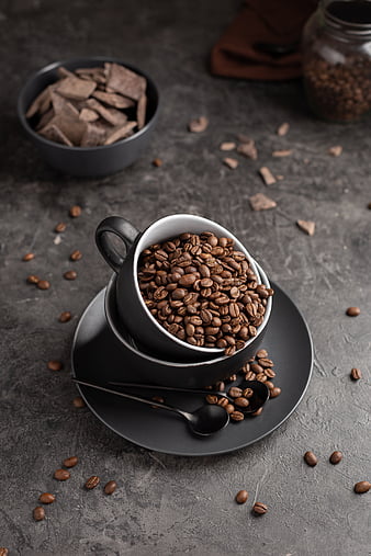 1368822 HD wallpaper coffee beans coffee cup chocolate thumbnail