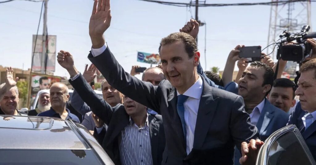 1369122 Syria ousted President Assad