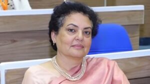 हरियाणा के सीएम नायब सिंह सैनी ने रेखा शर्मा को मनोनीत होने पर बधाई दी