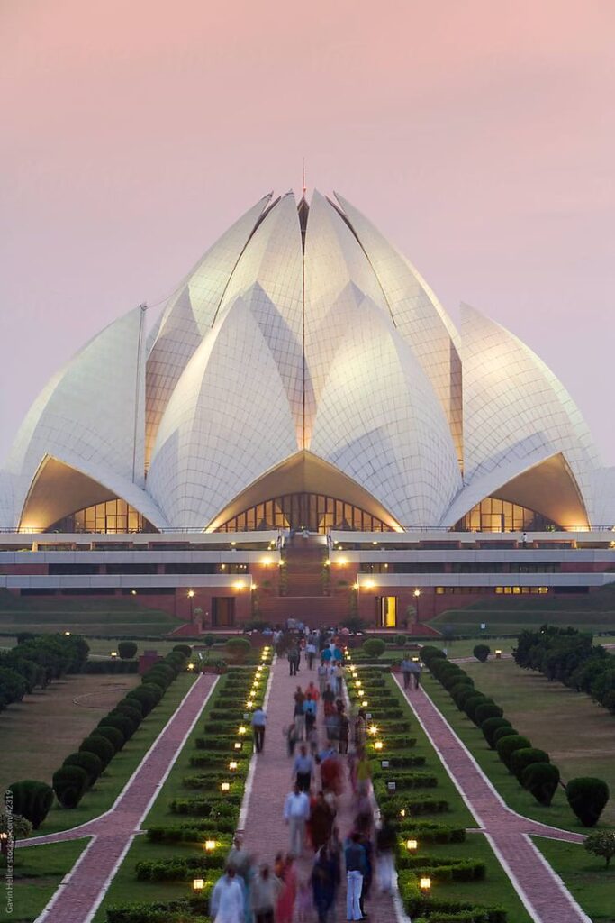 1370364 India Delhi Lotus Temple The Bahai House Of Worship Popularly Known As The Lotus Temple by Stocksy Contributor Gavin Hellier 1