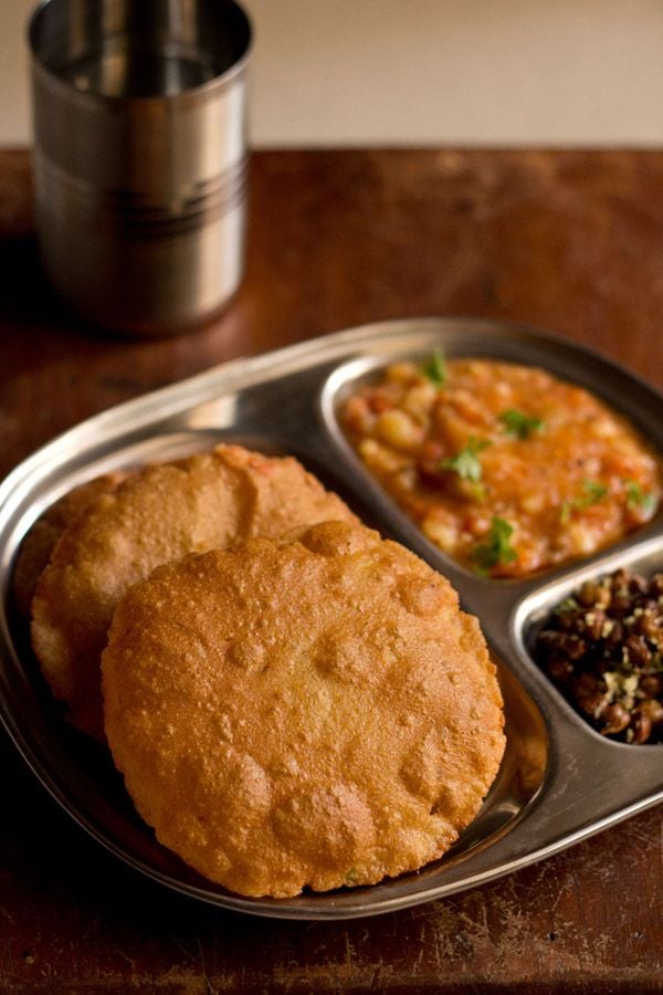1370378 Singhare ki Poori for Ekadasi Vrat