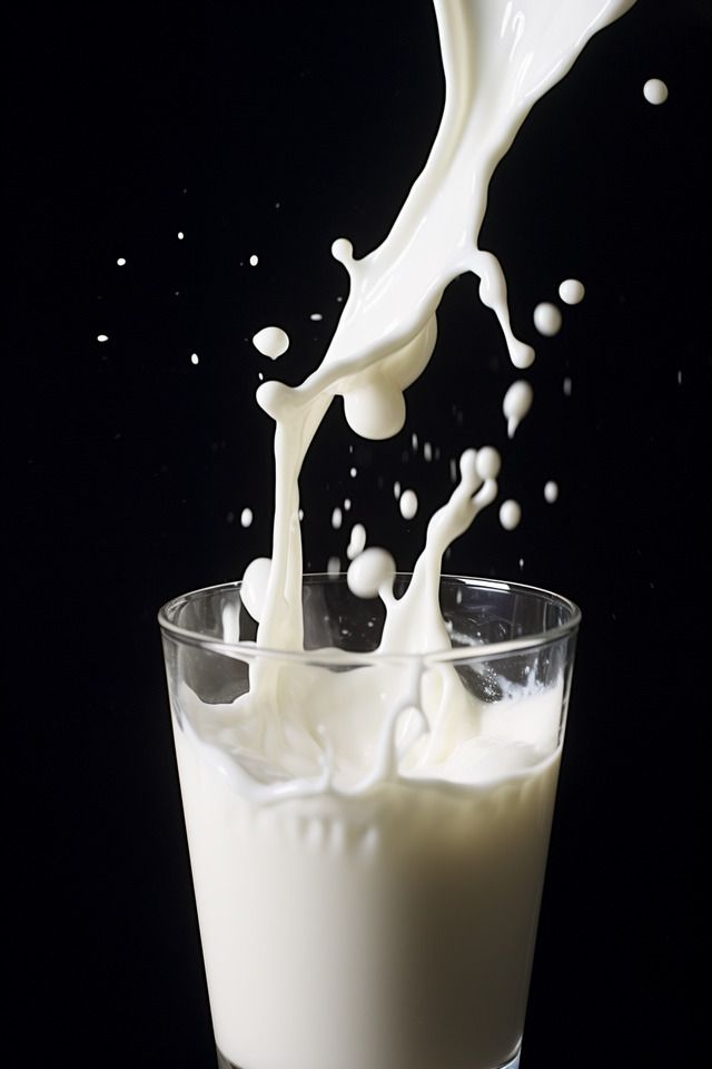 1371479 Drinking Milk In A Glass Background Wallpaper Image For Free Download Pngtree