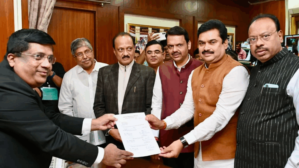 1371931 BJP MLC Ram Shinde filed nomination for council president electionVjpg 1280x720 4g