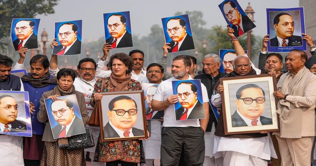 1372347 Protest in Parliament