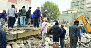 पंजाब में मल्टीस्टोरी बिल्डिंग गिरी, 1 की मौत