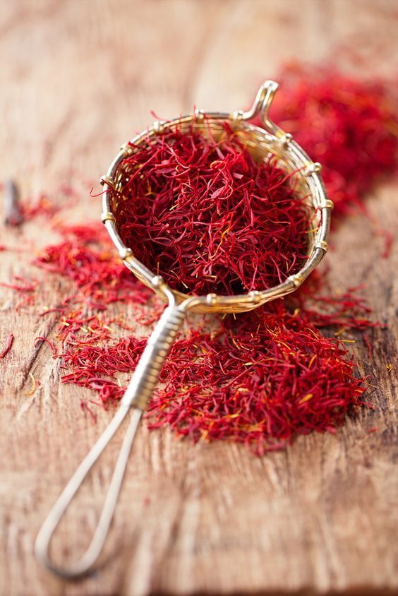 1374041 Saffron is a spice known for both its taste and expense throughout the Mediterranean regions