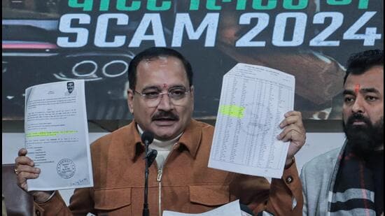 1374911 Delhi BJP president Virendra Sachdeva ANI 1735836939388