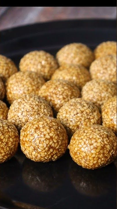 1378153 Calcium Rich Laddu for strong bones Til laddu Sesame Laddu