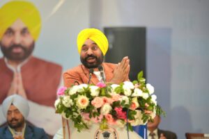 पंजाब के CM भगवंत मान ISF कॉलेज में ‘महिला सशक्तिकरण सम्मेलन’ में हुए शामिल