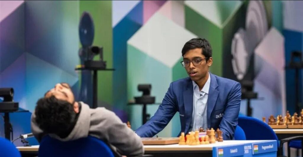 1381191 Praggnanandhaa defeats Gukesh to win Tata Steel Chess Tournament 2025