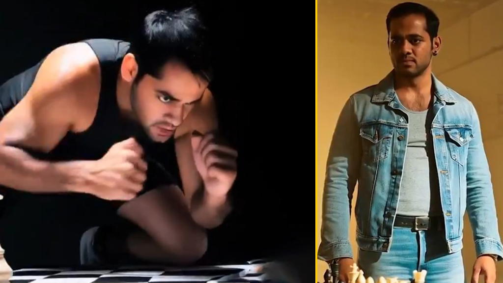 1381933 Arjun Erigaisi in AI Generated Video