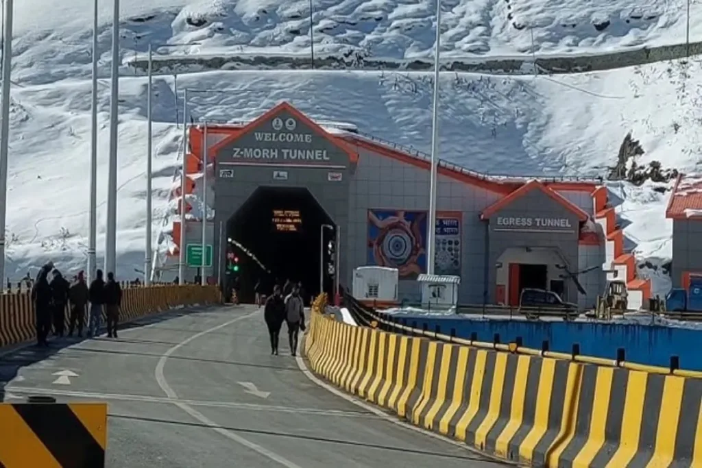 1382027 PM Modi inaugurates Z Morh tunnel in Sonamarg