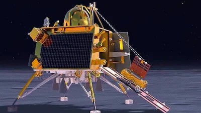 1382065 lander and rover chandrayaan 3