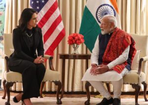 वाशिंगटन में PM नरेंद्र मोदी और तुलसी गबार्ड की मुलाकात, विभिन्न मुद्दों पर चर्चा