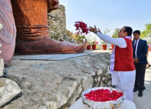 राजस्थान में छत्रपति शिवाजी महाराज की 395वीं जयंती पर CM भजनलाल शर्मा ने अर्पित की पुष्पांजलि