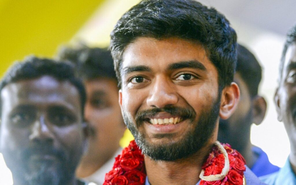 1386506 file photos ians d gukesh will be felicitated with the major dhyan chand khel ratna award in hindi