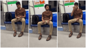 Viral Video: अंडे के साथ लगाए पैग, दिल्ली मेट्रो में शख्स ने पार कर दी सारी हदें, वीडियो वायरल