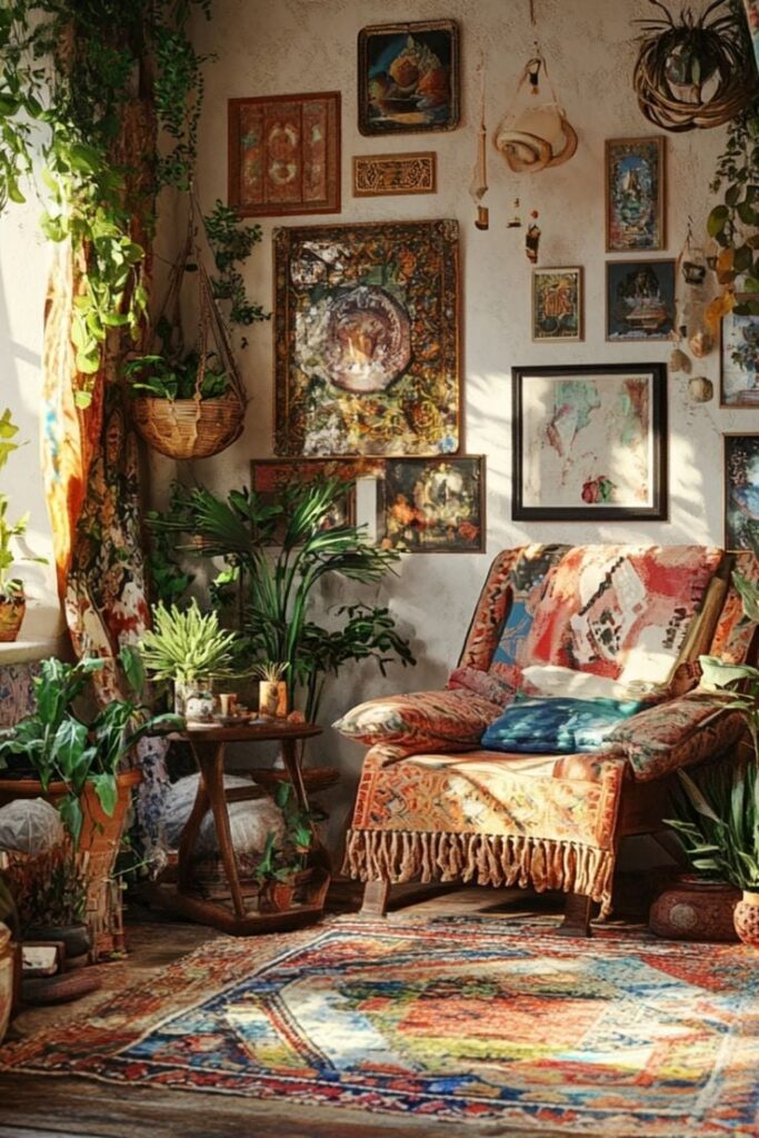 1389776 Vintage Boho Decor for Small Spaces