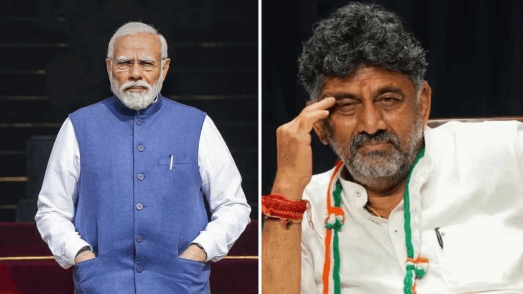 1389792 DK Shivkumar and PM Modi