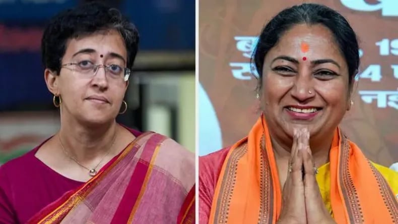 1390601 Atishi letter to CM Rekha Gupta
