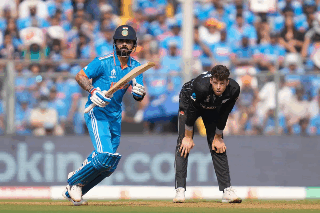 1392439 Virat Kohli vs Mitchell Santner s