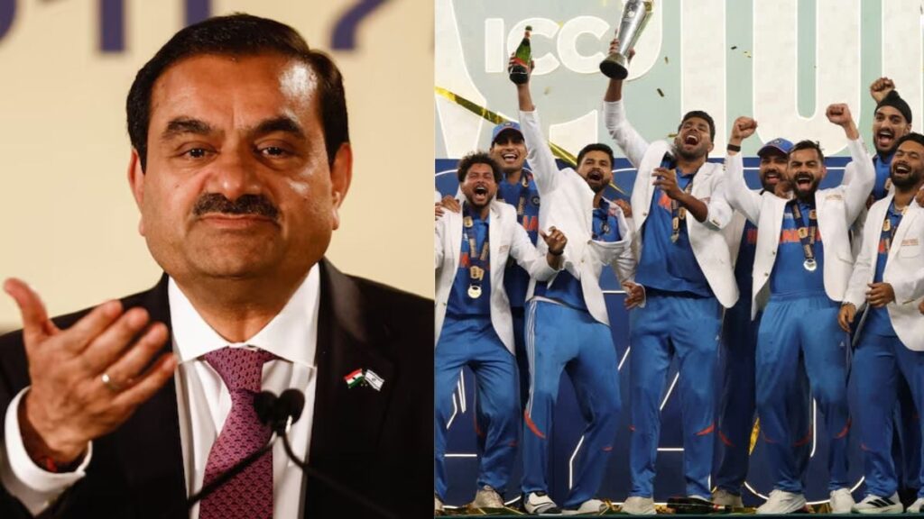 1393070 Gautam Adani Congratulated Team India