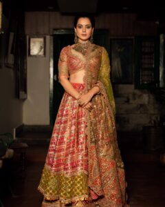 Multicolour Lehenga for Desi Vibrant Look: घर के फंक्शन पर देसी वाइब्रेंट लुक के लिए करें ये मल्टीकलर लहंगा डिजाइन ट्राई