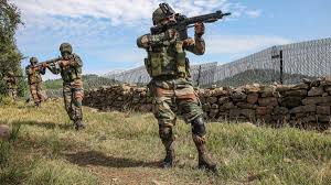 जम्मू-कश्मीर के बांदीपुरा में सुरक्षा बलों और आतंकवादियों के बीच मुठभेड़