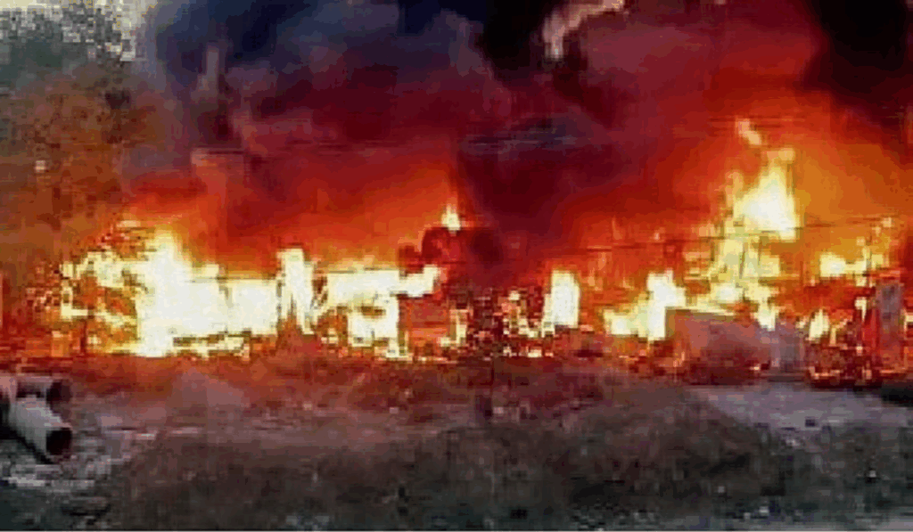 1395792 Gurugram Fire