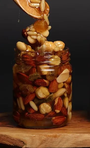 1395814 Dry Fruits and Honey