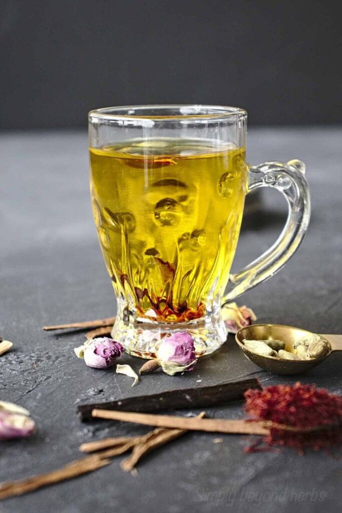 1396493 Saffron tea recipe and its variations