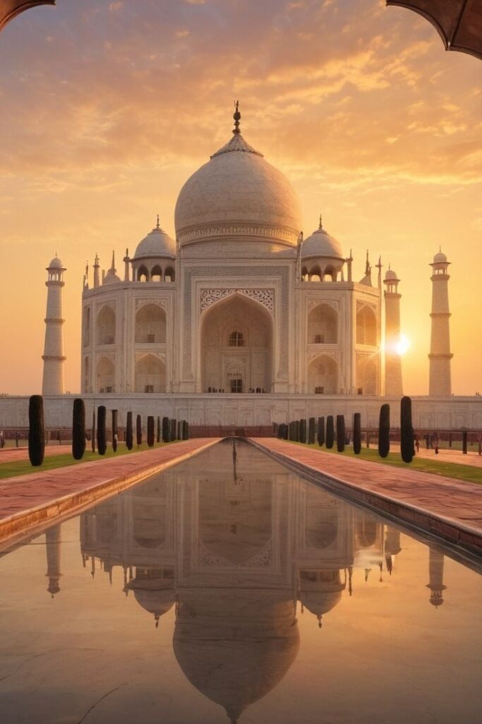 1396532 Taj Mahal at Sunset