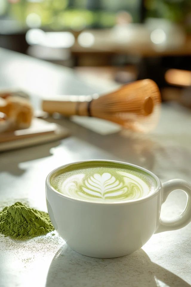 1397808 Matcha Latte A Green Tea Twist on a Classic Favorite The Crafted Drink