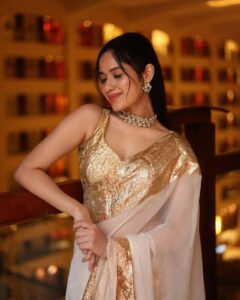 Jannat Zubair Sarees: यंग गर्ल्स पर खूब जचेंगी जन्नत जुबैर की स्टाइलिश साड़ियां