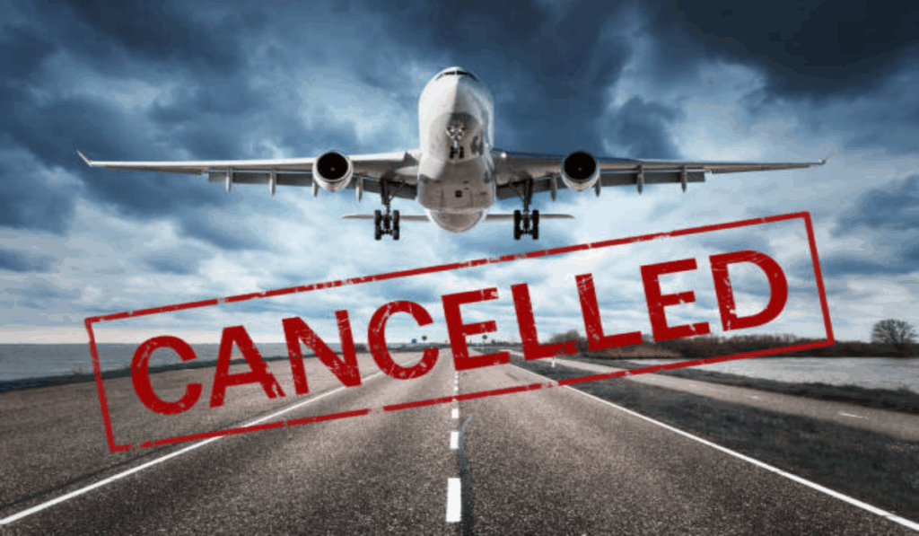 1399928 Flights Cancelled