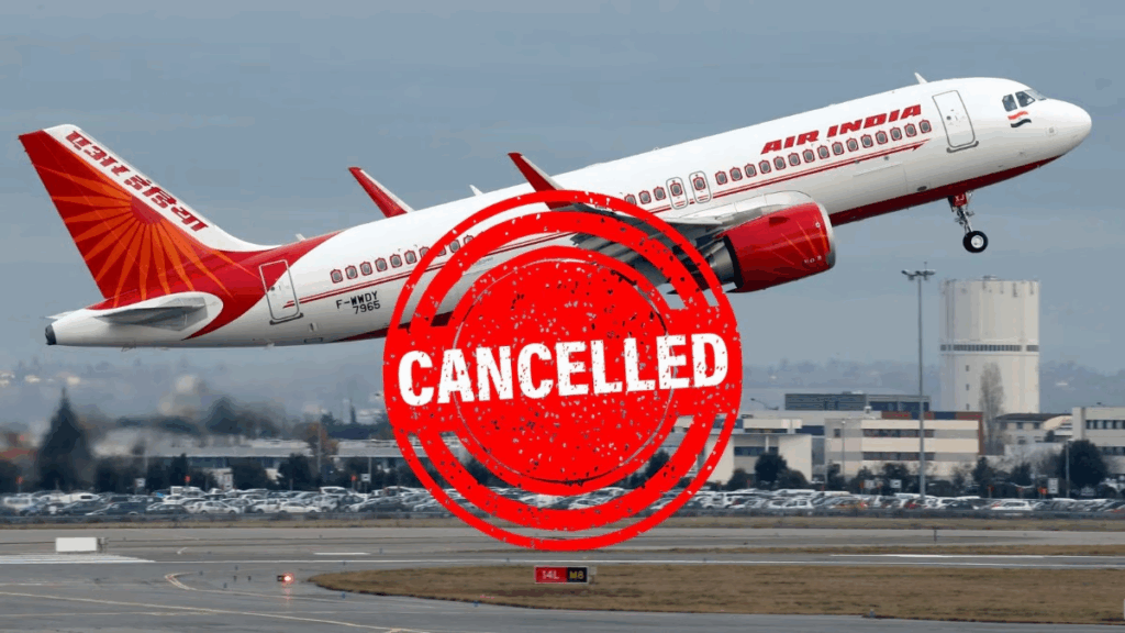 1400163 Airindia Flight Cancel