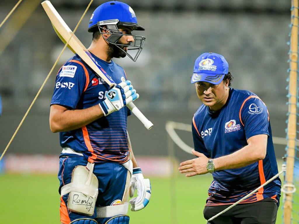 1401907 Sachin Tendulkar and Rohit Sharma s