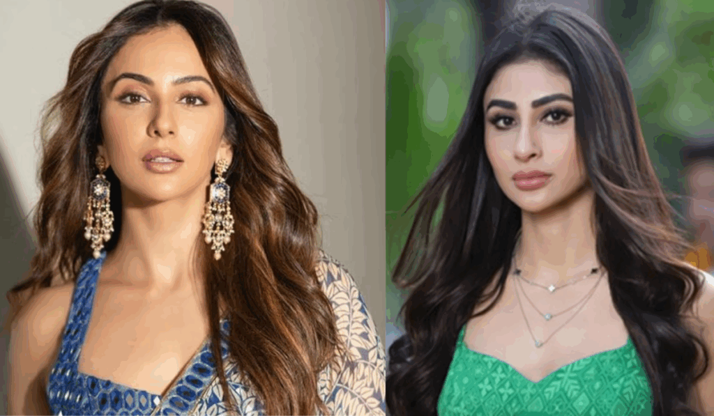 1402068 Rakul Preet and Mouni Roy