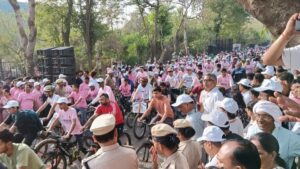 Haryana: CM नायब सिंह सैनी ने जींद में Cyclothon 2.0 को दिखाई हरी झंडी