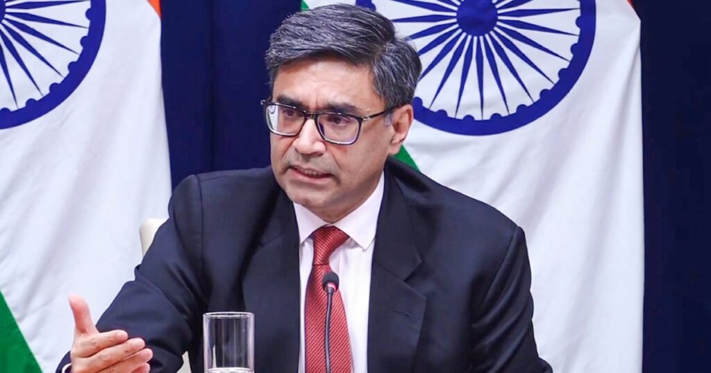 1402310 Foreign Secretary Vikram Misri