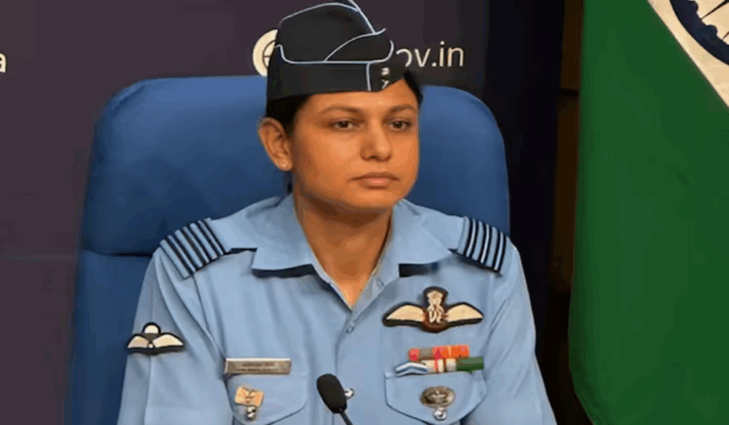 1402629 Wing Commander Vyomika Singh