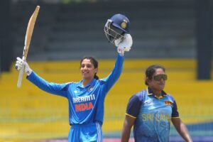 Womens Tri Series के फाइनल में Smriti Mandhana ने खेली कमाल की पारी, लगाई ODI में 11वीं सेंचुरी