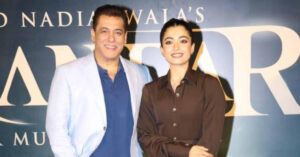 31 साल छोटी Rashmika Mandanna के साथ काम करने पर Salman Khan बाेले, जब हीरोइन को…