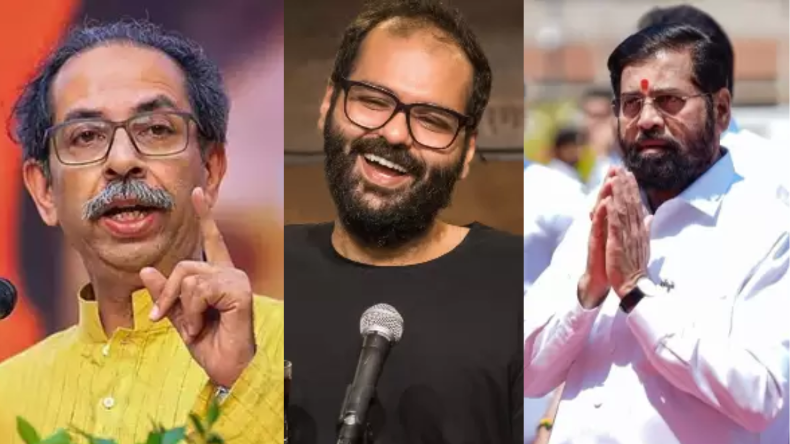 1404203 Uddhav Thackeray Kunal Kamra and Eknath Shinde