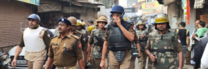 संभल में त्योहारों पर सुरक्षा कड़ी, पुलिस ने बढ़ाई पेट्रोलिंग